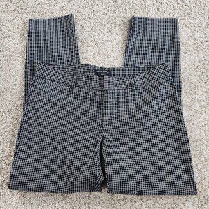 Banana Republic Outlet Sloan Fit Black/White Checkered Dress Pants